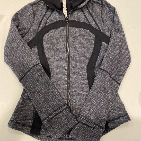 lululemon athletica Tops - Lululenon Define Jacket black/grey size 4